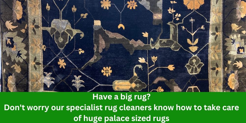 have a big rugdont worry our specialist rug cleaners know how to take care of huge place sized rugs-Green-Gen carpet and fine Rug Cleaning