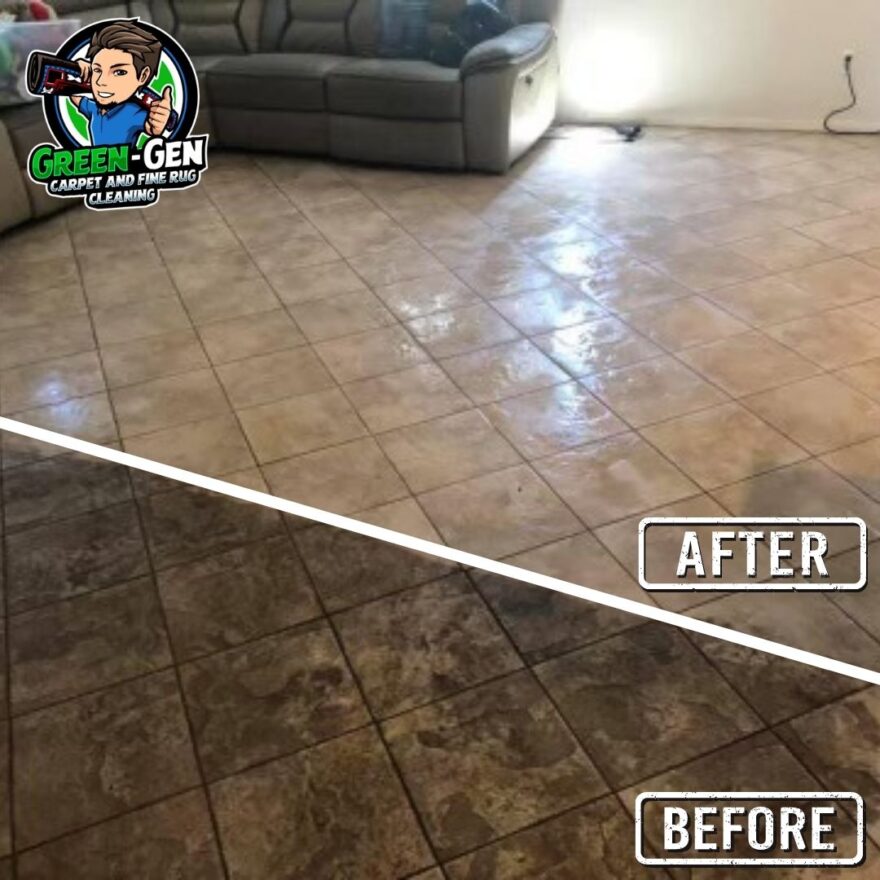 Green-Gen Carpet and Fine Rug Cleaning-Tile and grout cleaning