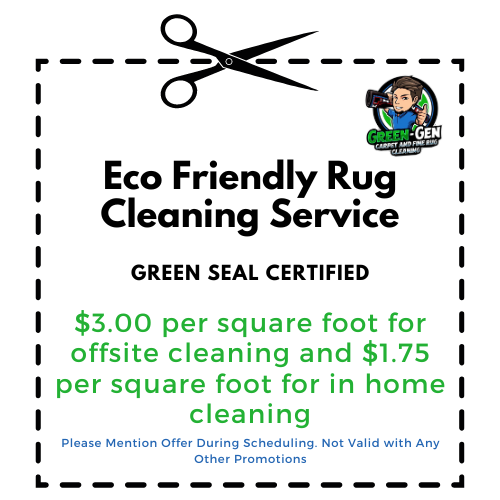 Green-Gen Rug Cleaning Pricing