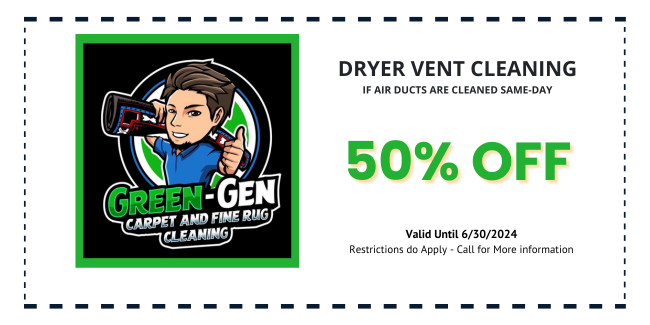 Dryer vent cleaning coupon