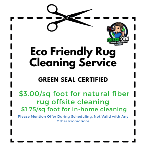 Natural Fiber Rug Cleaning Pricing