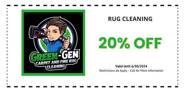 Green-Gen Rug Cleaning Coupon Offer